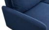 Picture of ZEN 3/2 Seater Fabric Sofa Range with Solid Wood Legs (Dark Blue)