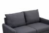 Picture of ZEN Fabric Sofa Range with Solid Wood Legs (Dark Grey) - 3+2 Sofa Set