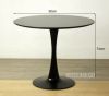 Picture of TULIP Round Dining Table (Dark) - 80cm