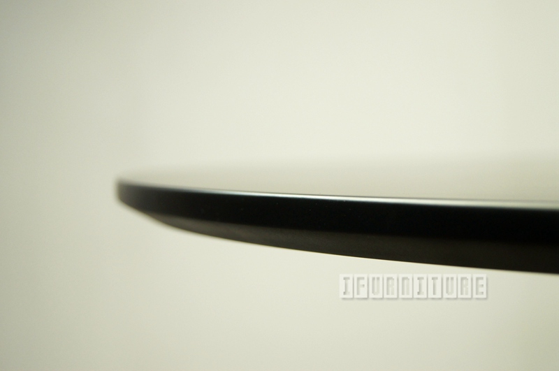 TULIP Round Dining Table (Dark) 100cm