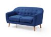 Picture of BRACKE 3 Seater Fabric Sofa Range (Blue)