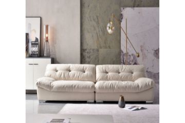 Picture of STARRY Fabric Sofa (Ivory White)
