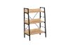 Picture of GARMON 95cmx60cm 3-Tier Angled Bookshelf