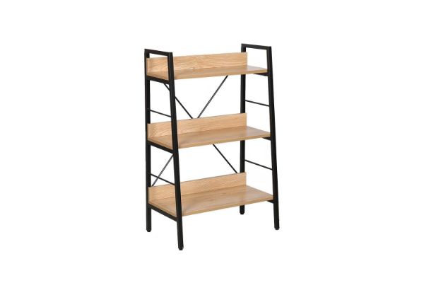 Picture of GARMON 95cmx60cm 3-Tier Angled Bookshelf