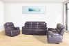 Picture of ALESSANDRO Air Leather Reclining Sofa Range(Brown) - 3RR+2RRC Sofa Set