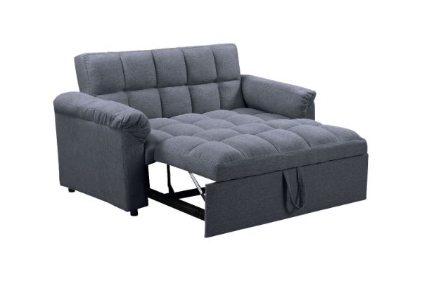 Picture of RAPHAEL Pull Out Sofa Bed (Grey)