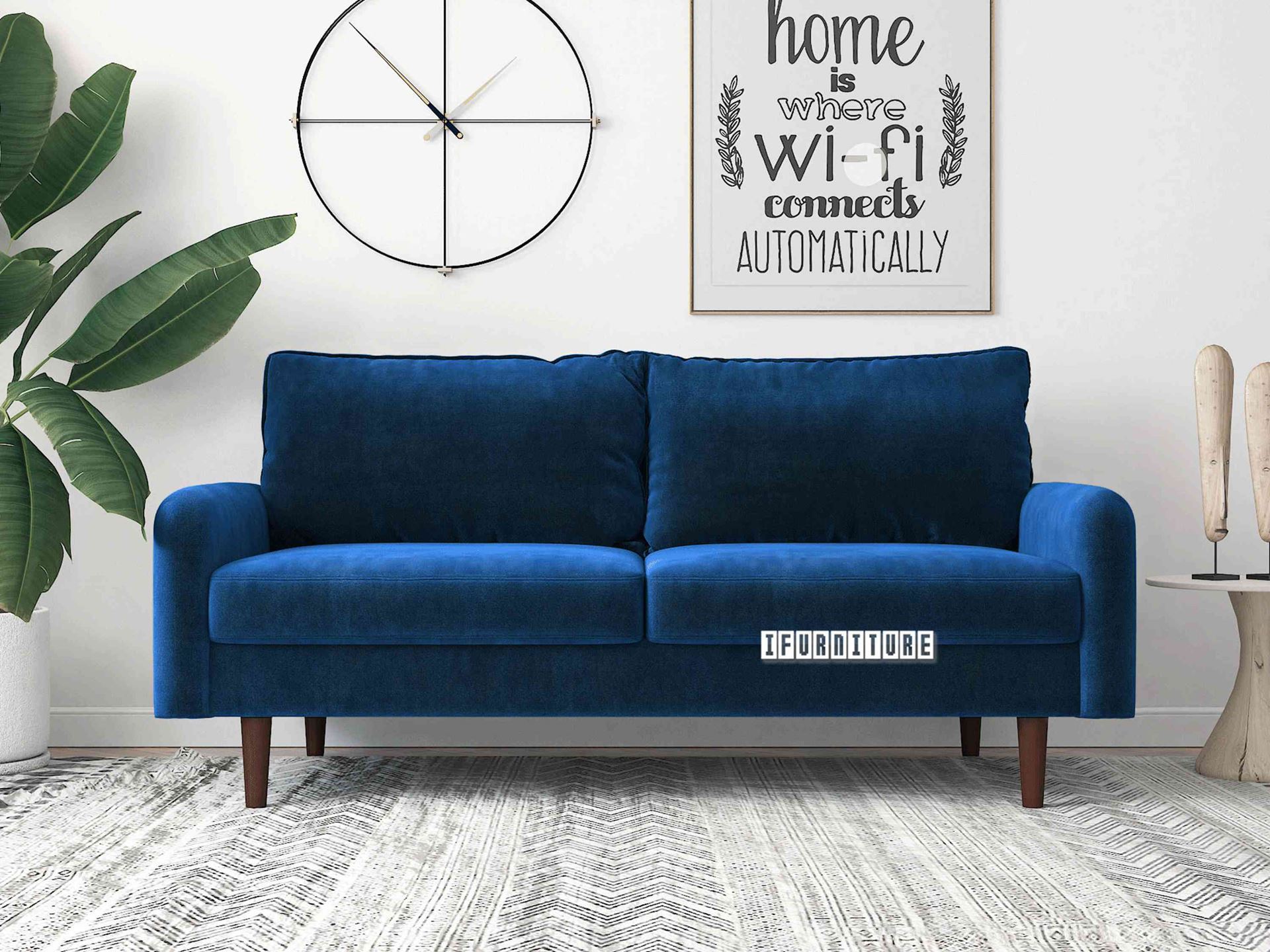 KAISON 3 SOFA RANGE (Blue)