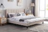 Picture of ALASKA Fabric Bed Frame (Beige) - Double Size 