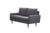 Picture of ZEN Fabric Sofa Range with Solid Wood Legs (Dark Grey) - 3+2 Sofa Set
