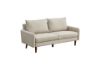 Picture of ZEN 3/2 Seater Fabric Sofa Range with Solid Wood Legs (Beige)