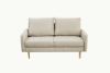 Picture of ZEN 3/2 Seater Fabric Sofa Range with Metal Legs (Beige)