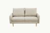 Picture of ZEN 3/2 Seater Fabric Sofa Range with Metal Legs (Beige)