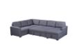 Picture of WINFLEX Fabric Sectional Pullout Sofa Bed (Grey)