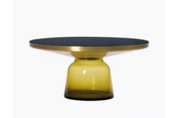 Picture of BELL D75 Glass Coffee Table (Yellow)