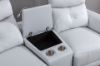 Picture of TOBY Air Leather Home Theater Sofa with USB Port and Reading Lamp