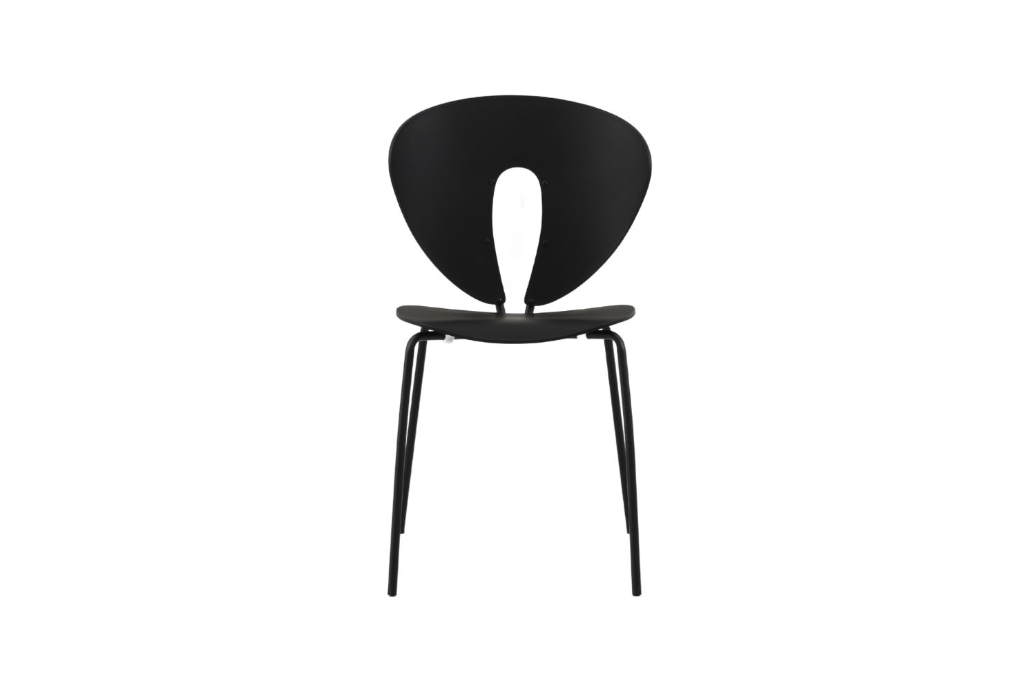 SLEEKLINE Stackable Dining Chair (Black)