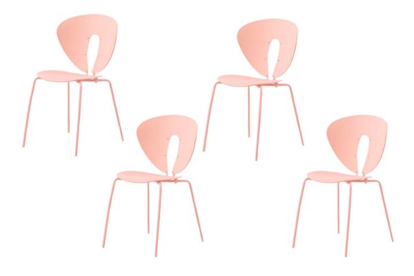 Picture of SLEEKLINE Stackable Dining Chair (Pink)- 4 Chairs in 1 Carton