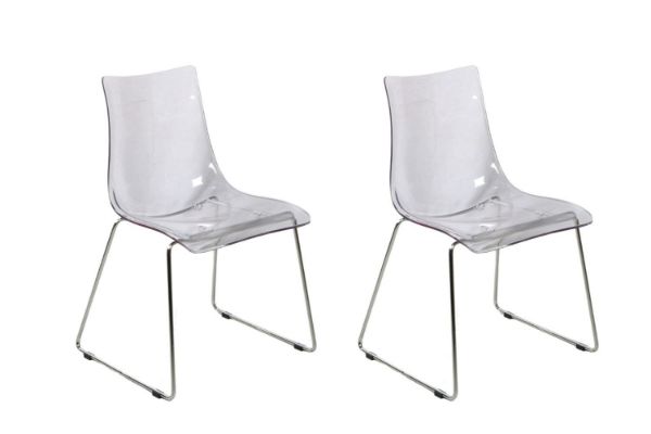 Picture of Crystal Dining Chair (Clear) - 2 Chairs in 1 Carton