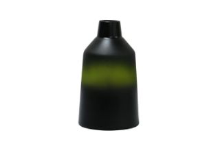 Picture of GREEN GLASS Frosted Vase (Large)