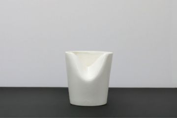 Picture of CERAMIC Folded Top Tapered Vase