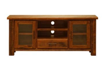 Picture of FLINDERS 1.5M Solid Pine Wood Small TV Unit  