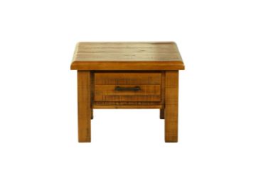 Picture of FLINDERS 1-Drawer Solid Pine Wood Side Table