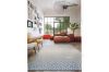 Picture of PRISMA 80/120/200  Indoor/Outdoor Rug (Made In Belgium/Arrows Denim)