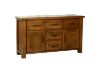Picture of FLINDERS 2DR 5DRW Solid Pine Wood Sideboard/Buffet 