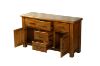 Picture of FLINDERS 2DR 5DRW Solid Pine Wood Sideboard/Buffet 