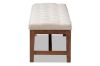 Picture of CRESTVIEW Fabric Bench (Beige)