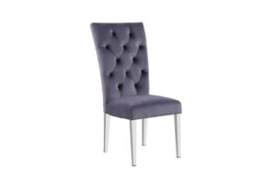 Picture of PHILIPE Velvet Dinning Chair (Grey)
