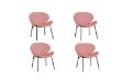 Picture of VINTAGE Accent Chair (Pink) - 4 Chairs in 1 Carton