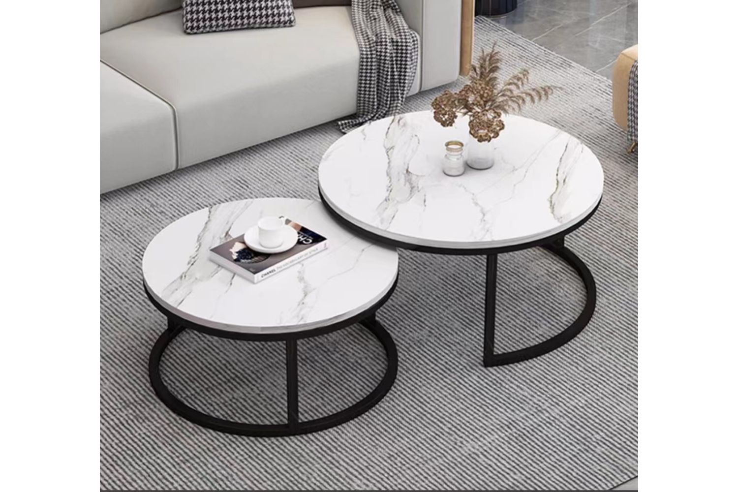 BLISS Nesting Table (White)