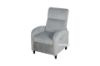 Picture of AMINAH Push-Back Reclining Velvet Chair (Light Grey)