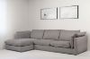 Picture of SERENA Feather-Filled Sectional Fabric Sofa