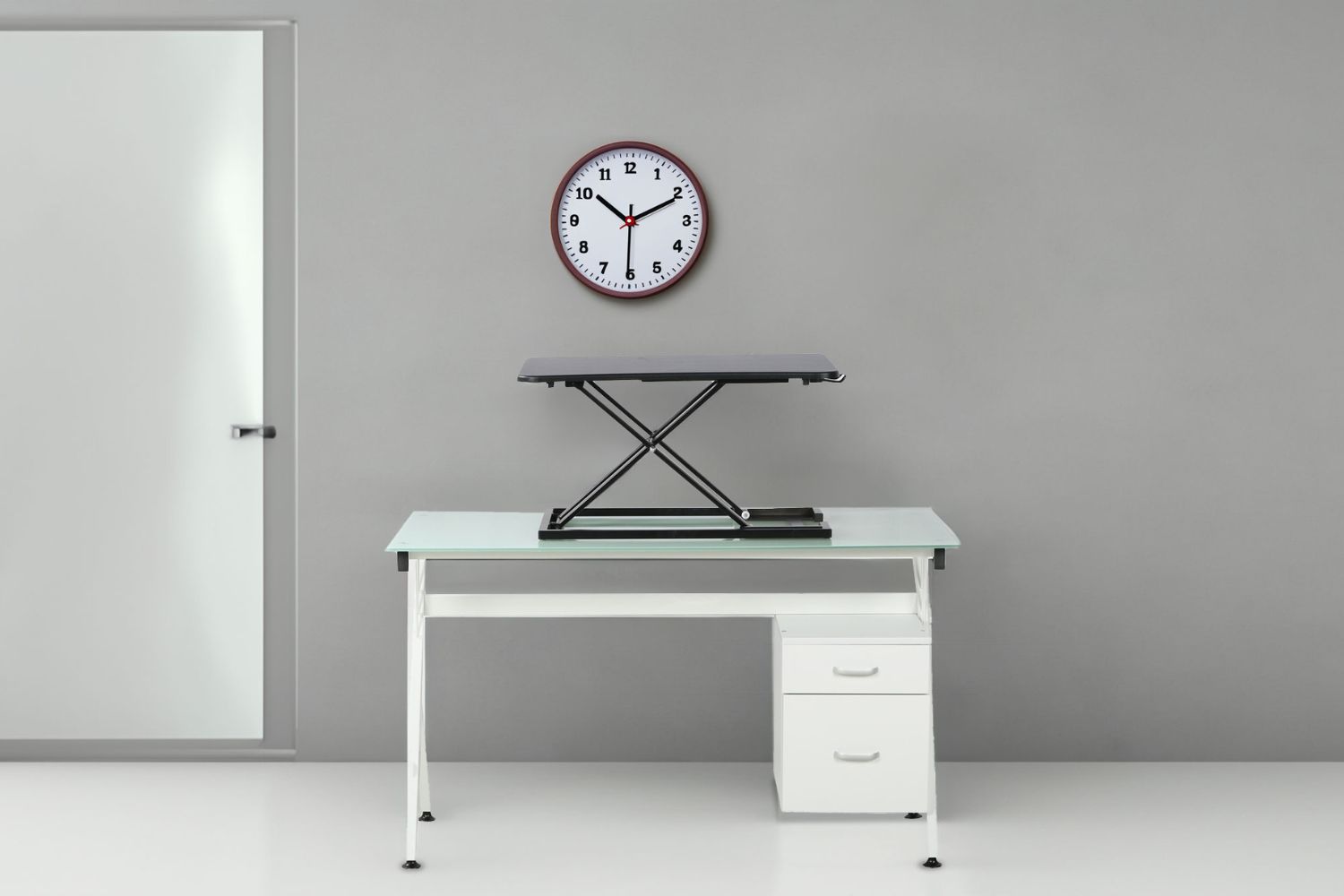 JASPER I Height Adjustable Standing Computer Desk *Black