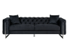 Picture of ASTRA 3/2/1 Seater Velvet Sofa Range (Black)