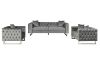 Picture of ASTRA 3/2 Seater Velvet Sofa Range (Grey)
