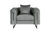Picture of ASTRA 3/2/1 Seater Velvet Sofa Range (Grey)