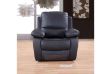 Picture of ABINGTON 1 Seat Reclining Sofa (Black) 