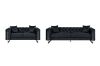 Picture of ASTRA 3/2/1 Seater Velvet Sofa Range (Black)