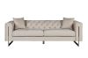 Picture of ASTRA 3/2/1 Seater Velvet Sofa Range (Cream)