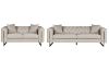 Picture of ASTRA 3/2/1 Seater Velvet Sofa Range (Cream)