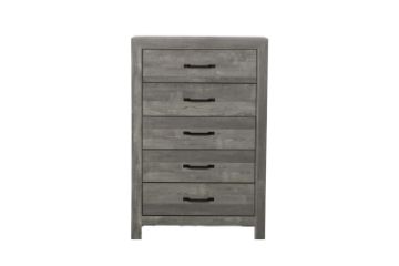 Picture of CROWN 6-Drawers Tallboy (Grey)