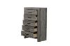 Picture of CROWN 6-Drawers Tallboy (Grey)