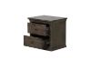 Picture of [FLOOR MODEL CLEARANCE] MADISON 2-Drawer Bedside Table (Dark)