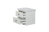 Picture of MADISON 2-Drawer Bedside Table (White)