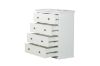 Picture of MADISON 4-Drawer Tallboy (White) 