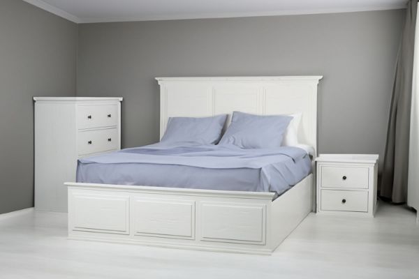 Picture of MADISON 4PC Bedroom Range in Queen/Super King Size (White) 