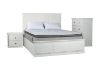 Picture of MADISON 4PC Bedroom Range in Queen/Super King Size (White) 